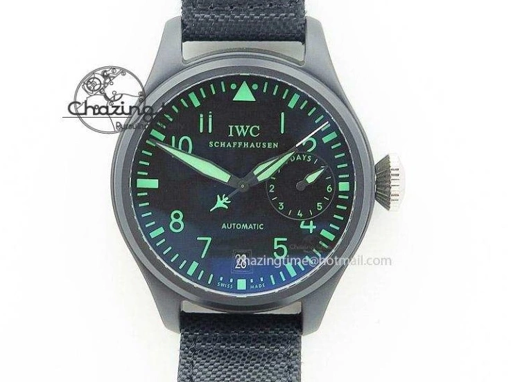 MIROTIME 0705 Big Pilot IW500909 RG ZF 1:1 Best Edition Le Petit Prince On Brown Leather Strap A Breathable 7293